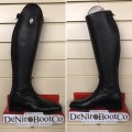 DENIRO S3312 LACED RIDING BOOTS BLACK